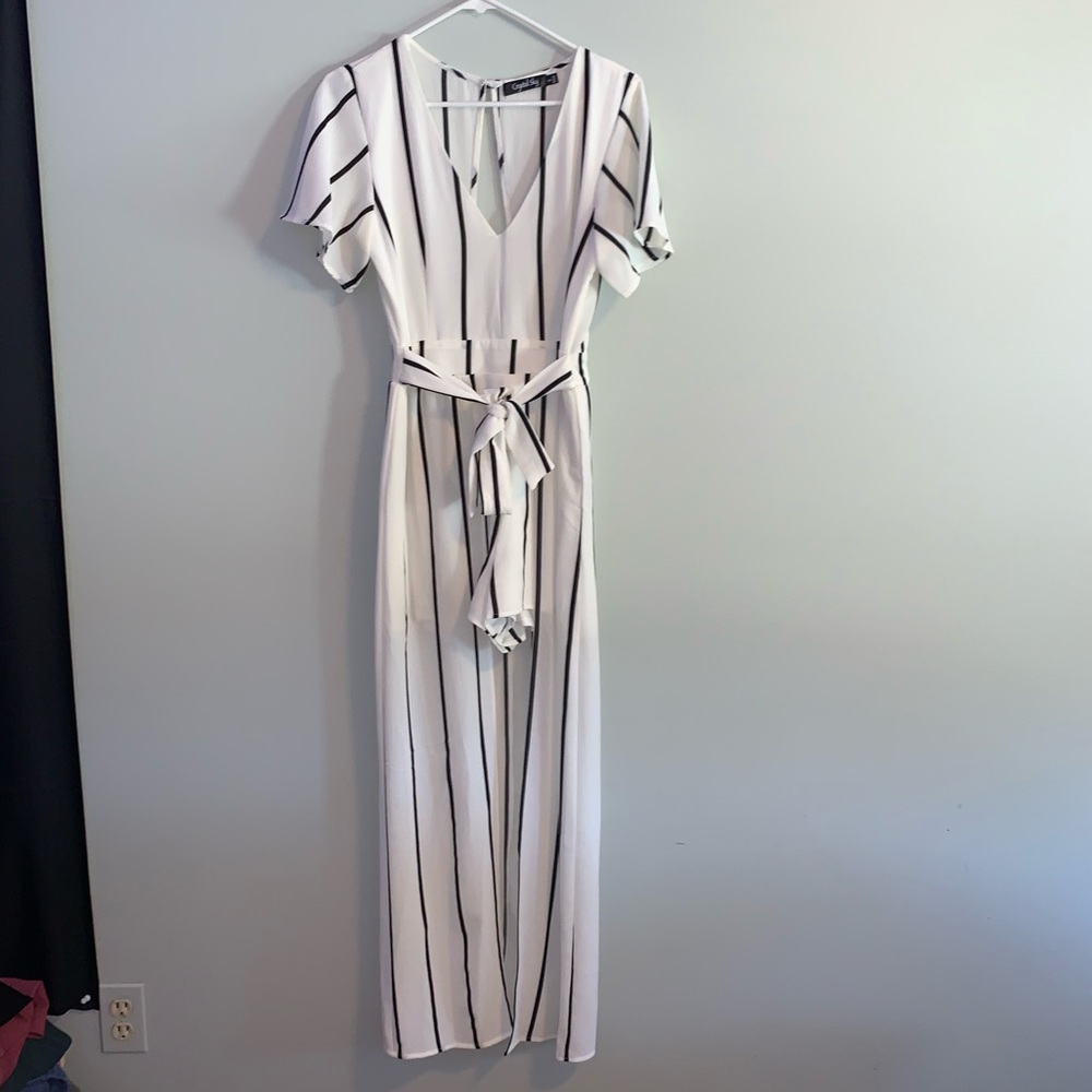 Crystal Sky romper w/ long bottom!
